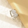 304 Stainless Steel Cuff Rings for Women LS-RJEW-G338-22P-3