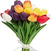 PU Leather Imitation Tulip DIY-GA0001-24-1