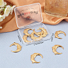 10Pcs Rack Plating 304 Stainless Steel Pendants STAS-BBC0001-29-7