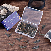 48Pcs 6 Styles Alloy Enamel Pendants ENAM-SC0007-40-6