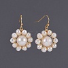 Brass Dangle Earrings EJEW-JE03073-1