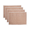 Braided Jute and Lace Non-Slip Insulation Pad LS-AJEW-WH0066-01-1
