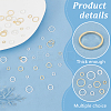 140Pcs 10 Styles Brass Linking Rings KK-PH0010-04-4