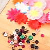 Creative DIY Flower Pattern Resin Button Art PW-WGE36EA-01-3