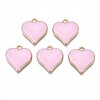 Alloy Enamel Pendants ENAM-N054-73E-1