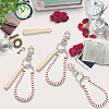 Baseball Theme DIY Luggage Tag Making Kits DIY-CL0002-24A-7