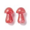 Synthetic Cherry Quartz Glass GuaSha Stone G-A205-25Q-2