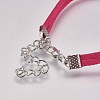 Faux Suede Bracelet Making MAK-WH0007-01B-2