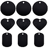 30Pcs 3 Styles Aluminum Pendants ALUM-SC0001-10-1