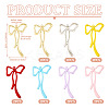 14Pcs 7 Colors  Spray Painted Alloy Pendants FIND-TA0004-71-3