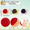 30Pcs 3 Colors Resin Mini Snail Display Decorations AJEW-CP0005-46-2
