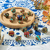 Handmade Tibetan Style Beads TIBEB-TAC0003-01-6