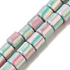 Polymer Clay Beads Strands CLAY-H006-04J-1