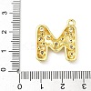 Brass Micro Pave Clear Cubic Zirconia Pendants KK-I476-02G-M-3