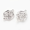 Tibetan Style Alloy Links connectors X-TIBE-S299-035AS-NR-2