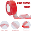 1 Rolls Sheer Organza Ribbon SRIB-CY0001-22B-05-3