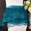 10 Yards Lucency Polyester Pleated Lace Trim OCOR-GF0004-74C-7