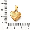 201 Stainless Steel Pendants STAS-Q344-02C-G-3
