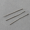 Tarnish Resistant 304 Stainless Steel Flat Head Pins LS-STAS-R046-35mm-1