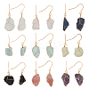 ANATTASOUL 9 Style 9 Style Natural Gemstone Nugget Dangle Earrings G-AN0001-01-1
