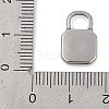 Non-Tarnish 304 Stainless Steel Pendants STAS-Z084-05P-3