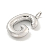 Non-Tarnish 304 Stainless Steel Pendants STAS-C102-15P-G-2