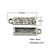 Guy Gift Ideas for Valentines Day Tibetan Style Pendants X-TIBEP-A17673-AS-NR-1