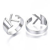 Alloy Cuff Finger Rings RJEW-S038-195K-P-NR-1