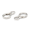 Zinc Alloy Spring Gate Rings PALLOY-L233-04A-P-3
