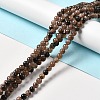 Natural Chiastolite Beads Strands G-F729-02A-2