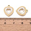 304 Stainless Steel Enamel Pendants STAS-Q111-14G-01-3