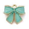 Spray Painted Rack Plating Alloy Pendants FIND-U011-01G-02-1