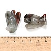 Natural African Bloodstone Gemstone Carved Angle Figurines GG-CBA8396-A05-3