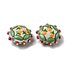 Baking Paint Glass Enamel Beads LAMP-K039-34C-3