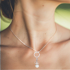 3Pcs 304 Stainless Steel Cable Chain Necklaces Making NJEW-DR00012-3