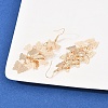 Brass Dangle Earrings EJEW-B157-02B-G-3