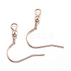 Ion Plating(IP) 304 Stainless Steel Earring Hooks LS-STAS-G170-06RG-1