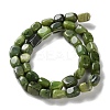 Natural Canadian Jade Beads Strands X-G-P497-01D-01-3