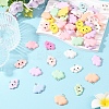 30Pcs Opaque Resin Pendants RESI-YW0005-31-5