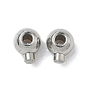 304 Stainless Steel Crimp Beads X-STAS-G361-02P-1