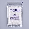 FGB 11/0 Grade A Baking Paint Glass Seed Beads SEED-S030-0161-5