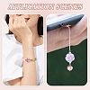 250Pcs 5 Colors Plating Transparent Acrylic Beads OACR-YW0002-19-6