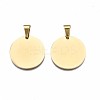 304 Stainless Steel Pendants LS-STAS-I140A-17G-1