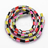 Handmade Polymer Clay Bead Strands CLAY-N011-050B-03-2