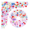 4 Strands 4 Styles Transparent Glass Beads Strand GLAA-PH0003-35-7