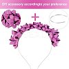 24Pcs 4 Style Iron Dolls Hair Hoop DIY-FG0002-74-6