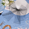 Polyester Big Eye Mesh Organza Veil DIY-WH0453-61A-4