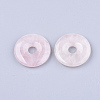 Natural Rose Quartz Pendants G-S349-22D-01-2