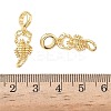 Brass Scorpion European Dangle Charms KK-L256-05G-3