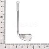 Rack Plating Alloy Big Pendants FIND-N005-68P-3